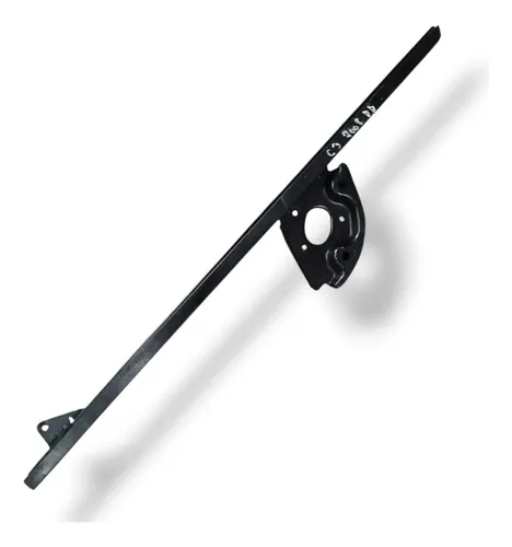 Guia Vidro Dianteiro Direito Citroen C3 1.4 - 2003 A 2011 Preto
