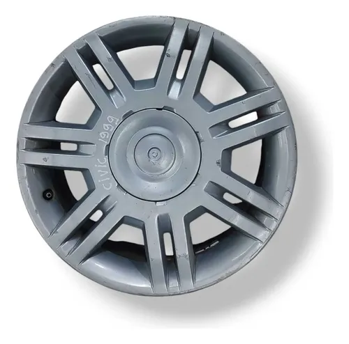 Roda Ferro Avulsa Aro 15 Honda Civic 1998 1999 2000 2001 Prateado