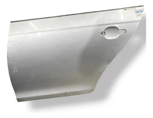 Folha Porta Traseira Esquerda Volkswagen Jetta 2007 2008 Traseira Esquerda Prateado