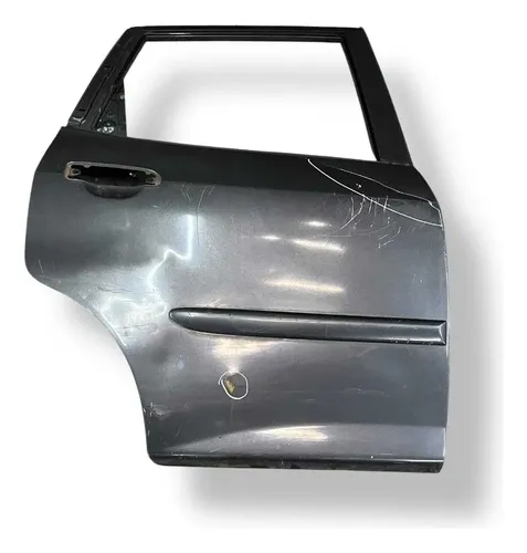 Porta Traseira Direita Honda Fit 2007 2008 Detalhe Traseira Direita Cinza