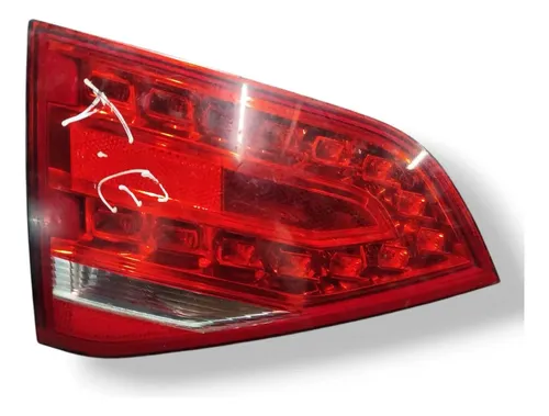 Lanterna Tampa Traseira Lado Esquerdo Audi A4 2010 170411 Esquerdo/motorista Vermelho
