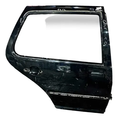 Porta Traseira Direita Volkswagen Golf 1999 2000 2001 A 2006 Traseira Direito Preto