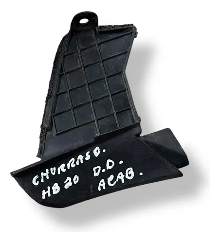 Acabamento Grade Churrasqueira Diant Direito Hb20 86156r1000 Preto Fosco