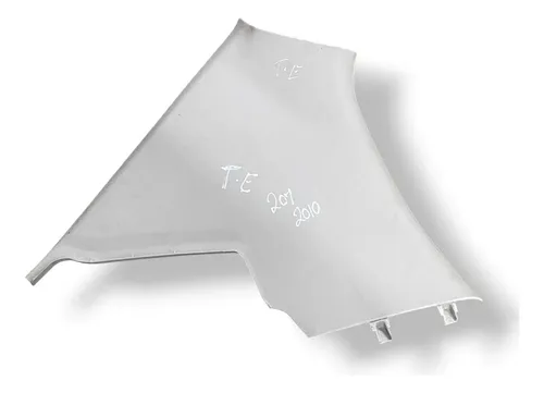 Moldura Interna Coluna Traseira Esquerda 207 Passion 2010 Branco