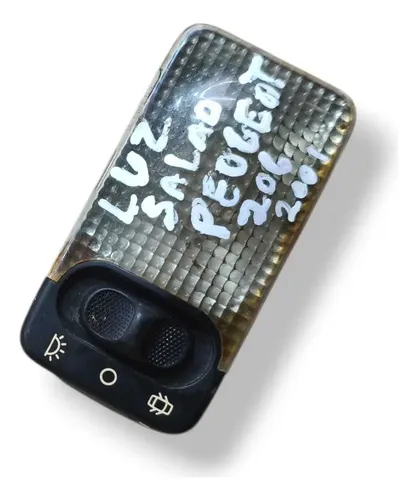 Luz Teto Cortesia Salão Peugeot 206 2000 2001 2002 2003 2004