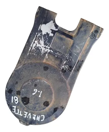 Capa Protetora Correia Dentada Chevrolet Chevette 1.6 1981 Preto
