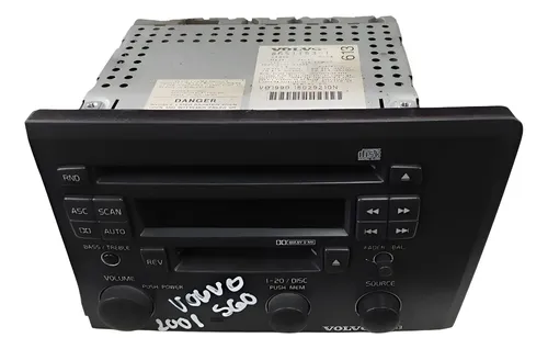 Radio Central Volvo S60 2.0 2001 2002 2003 2004 86511531