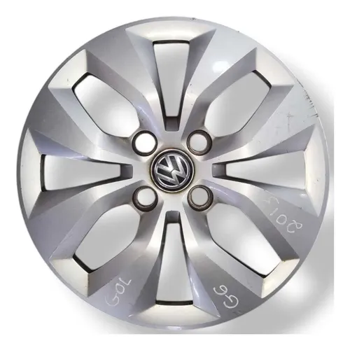 Calota Roda Aro 14 Volkswagen Gol G6 2013 2366392c Prateado