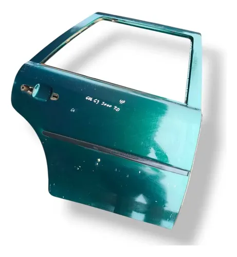 Porta Traseira Direita Volkswagen Gol G3 4p 1998 1999 2000 Traseira Direita Verde