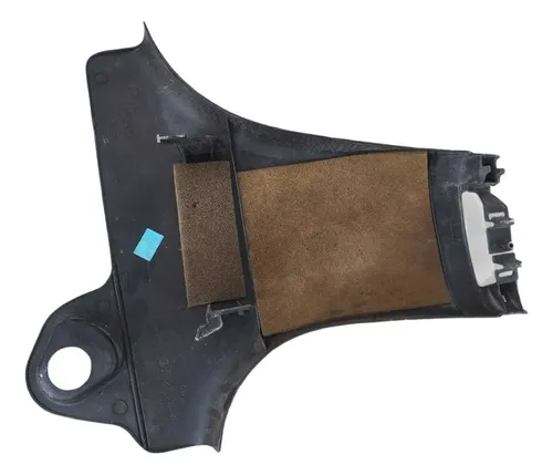 Moldura Coluna Porta Dianteira Esquerda Peugeot 206 1.4 2004 Preto