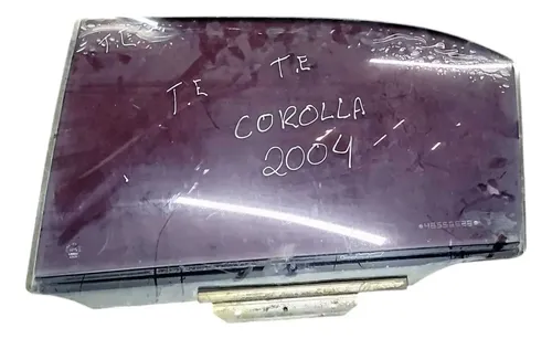 Vidro Porta Traseira Esquerda Toyota Corolla 1.8 2004 2005