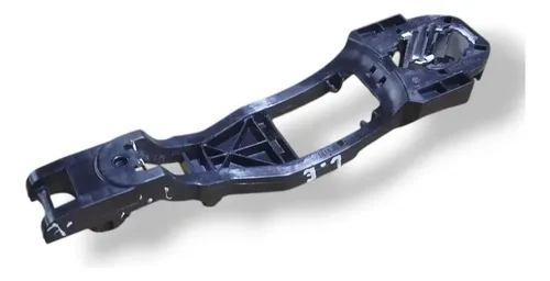 Suporte Maçaneta Dianteira Esquerda Vw Voyage 2013 5u4837885 Preto Traseira