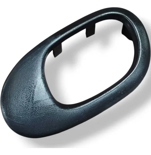 Moldura Maçaneta Traseira Direita 206 Sw 2008 962840497705 Preto Traseira