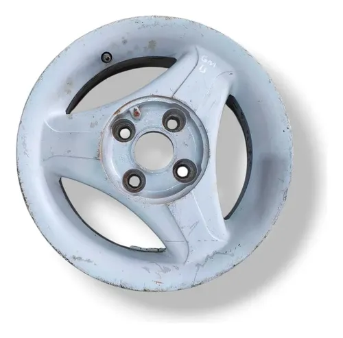 Roda Liga Avulsa Aro 13 Chevrolet Corsa Onix Classic 4 Furos Branco