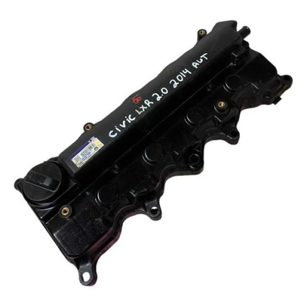 Tampa De Válvula Honda Civic Lxr 2014 2.0 Aut Pa66gf33 Orig Preto