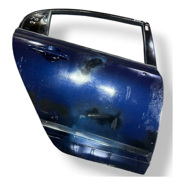 Porta Traseira Direita Honda Civic 2007 2008 2009 2010 2011 Traseira Direta Azul-escuro