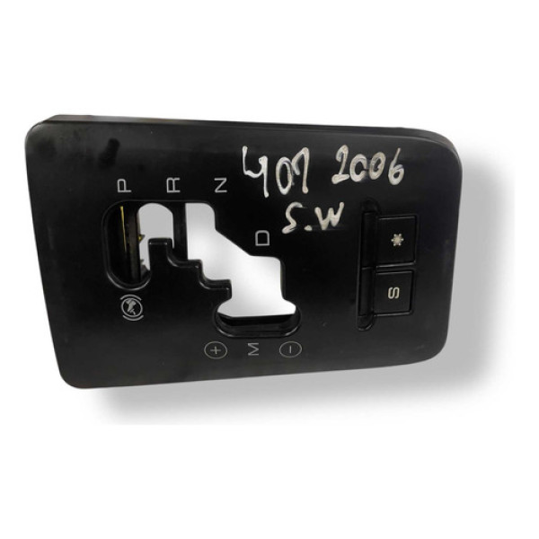 Acabamento Alavanca De Cambio Automatico 407 Sw 96543045zd Preto 01