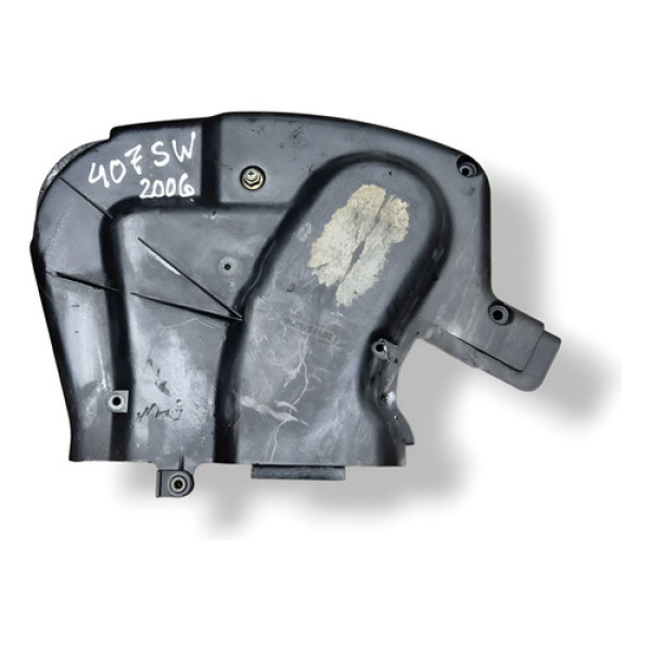 Capa Correia Dentada Peugeot 407 Sw 2006 A 2008 F02838 Preto