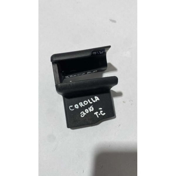 Acabamento Trilho Banco D Esquerdo Corolla Xei 16 7213702320 Preto