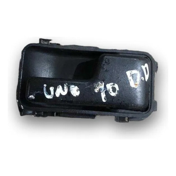 Maçaneta Interna Dianteira Direita Fiat Uno 2000 2001 A 2010 Preto Dianteira