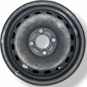 Roda Ferro Aro 14 Ford Ka Fiesta Preto