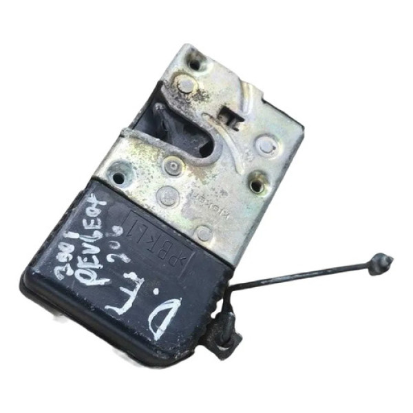 Fechadura Porta Dianteira Esquerda Peugeot 206 2001 A 2004