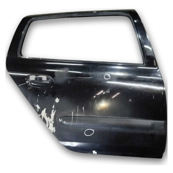 Porta Traseira Direito Renault Clio 2011 2012 2013 Detalhe Traseira Direito Preto