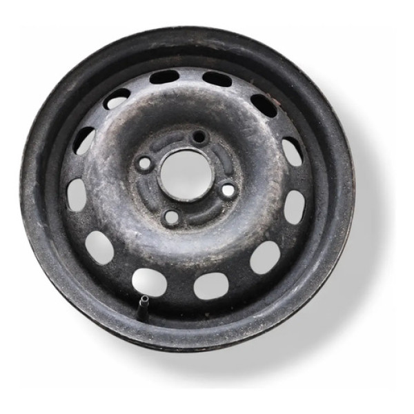 Roda Ferro Avulsa Aro 14 Renault Clio Sandero Logan 2007 Prateado