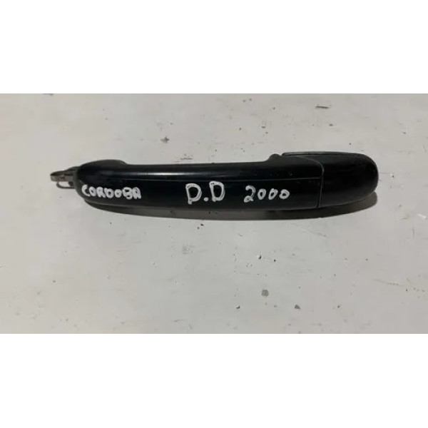Maçaneta Externa Dianteira Direita Cordoba 1999 2000 2001 Preto Dianteira