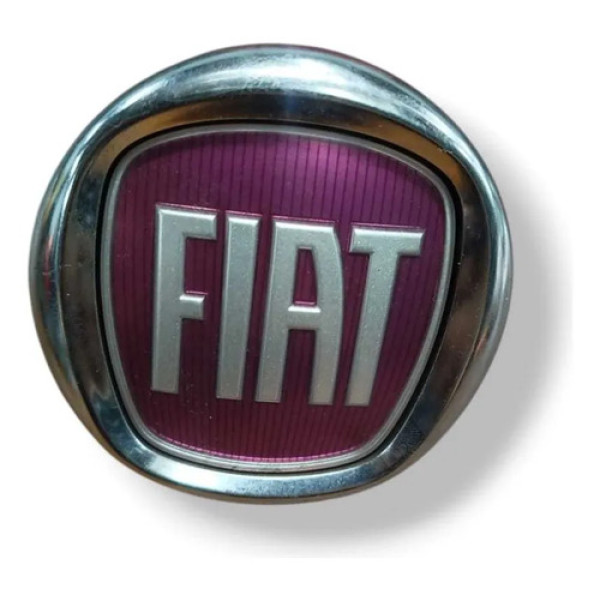 Emblema Logo Tampa Traseira Fiat Palio 2014 2015 2016 2017 Vermelho