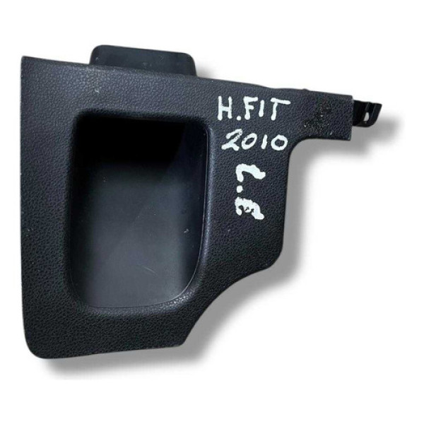 Moldura Porta Objetos Inferior Honda Fit 2010 2011 77590 Preto