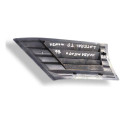 Grade Ventilação Lateral Traseira Direita Monza 1984 A 1996 Preto