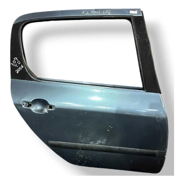 Porta Traseira Direito Peugeot 307 - 2005 2006 2007 A 2012 Traseira Direito Cinza