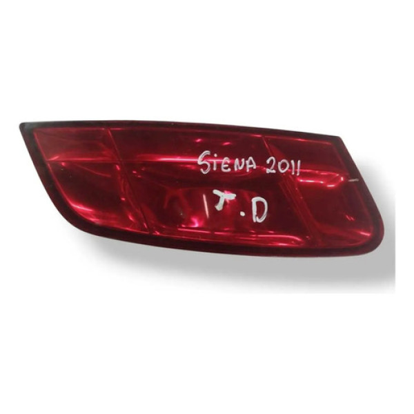 Lanterna Porta Malas Lado Direito Fiat Siena  2011 46846705 Direito/passageiro Vermelho