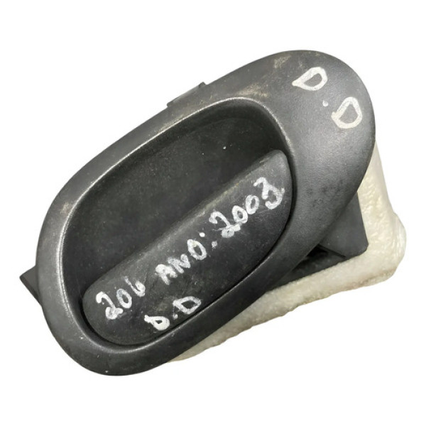 Maçaneta Interna Dianteira Direita Peugeot 206 2003 A 2008 Dianteira