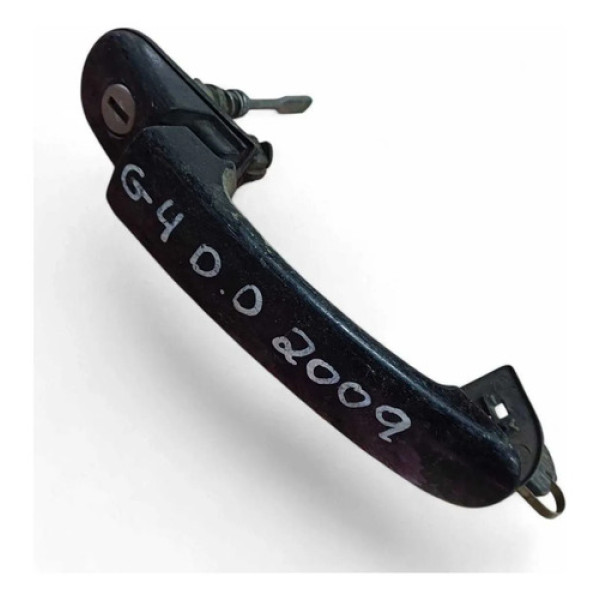 Maçaneta Externa Dianteira Direita Vw Gol G4 2007 2008 2009 Preto Dianteira