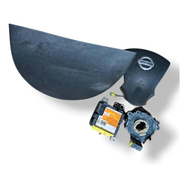 Kit Airbag Bolsa Capa Modulo Nissan Versa 2016 2017 2018 Preto
