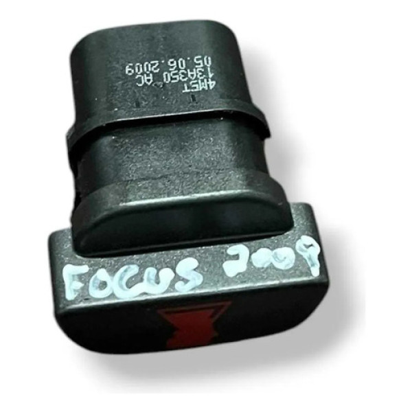Botão Pisca Alerta Ford Focus 2.0 2008 2009 2010 13a350ac Preto