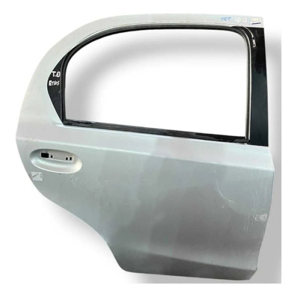 Porta Traseira Direita Toyota Etios 2013 2014 2015 2016 Traseira Direito Prateado