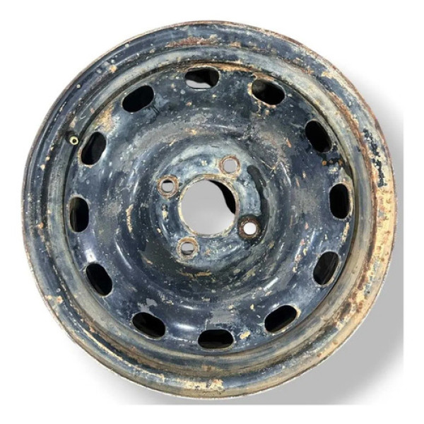 Roda Ferro Avulsa Aro 15 Ford Focus Mondeo Preto
