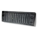 Protetor Caçamba Tampa Traseira Chevrolet S10 2014 2015 2016 Cinza-escuro Preto