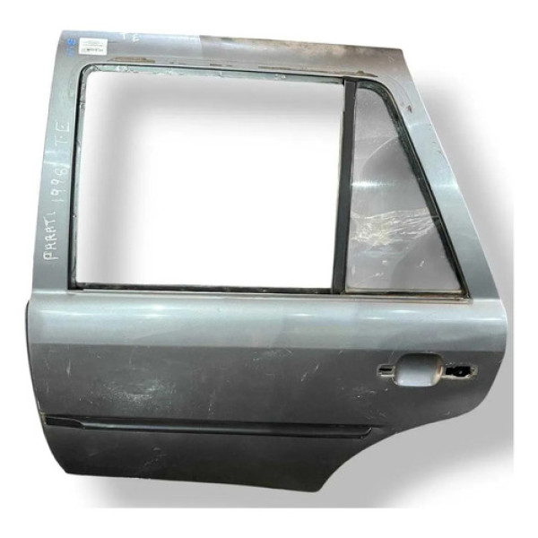 Porta Traseira Esquerda Volkswagen Parati 1997 1998 Detalhe Traseira Esquerdo Prateado