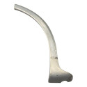 Moldura Paralama Tras Direito Chevrolet Corsa 2003 93396134 Bege