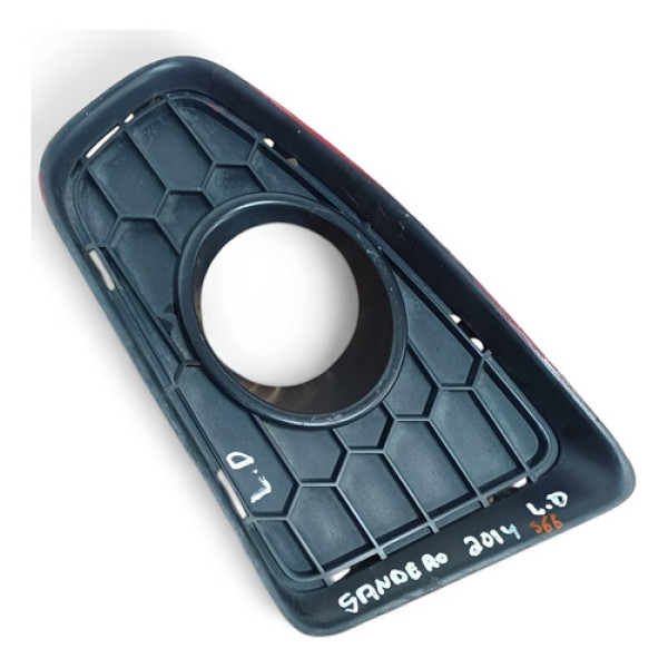   Moldura Farol Milha Dianteira Direita Renault Sandero 2014 Água Direito
