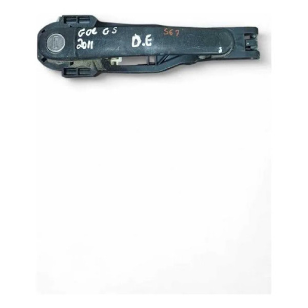 Maçaneta Externa Dianteira Esquerda Vw Gol G5 Saveiro 2011 Preto Dianteira