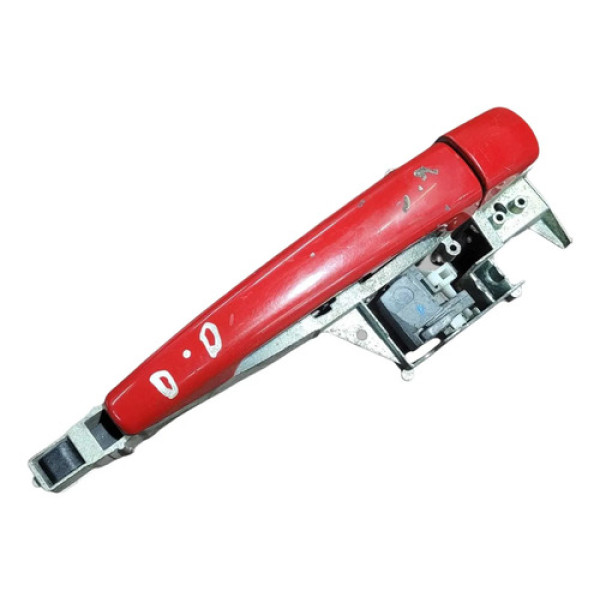 Maçaneta Externa Dianteira Direita 208 2016 2017 9670931980 Vermelho Dianteira