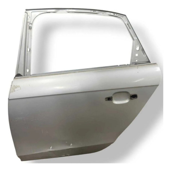 Porta Traseira Esquerda Detalhe Audi A4 2010 2012 2013 2014 Traseira Esquerda Prateado