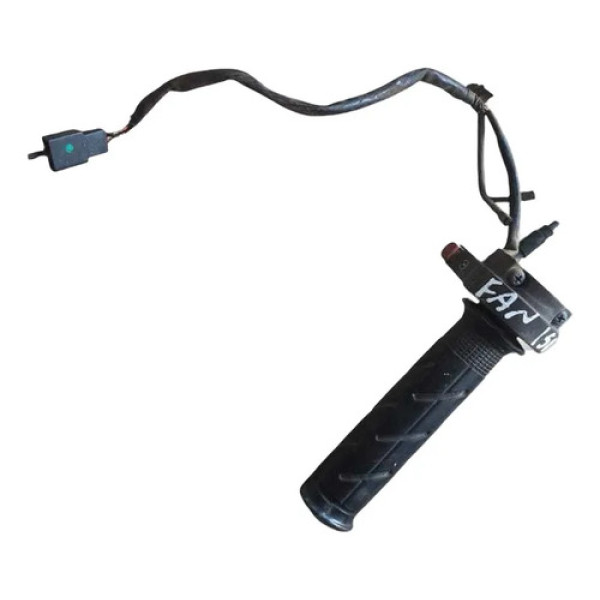 Manopla Punho Partida Honda Cg 150 Fan 2010 2011 2012 2013 Preto