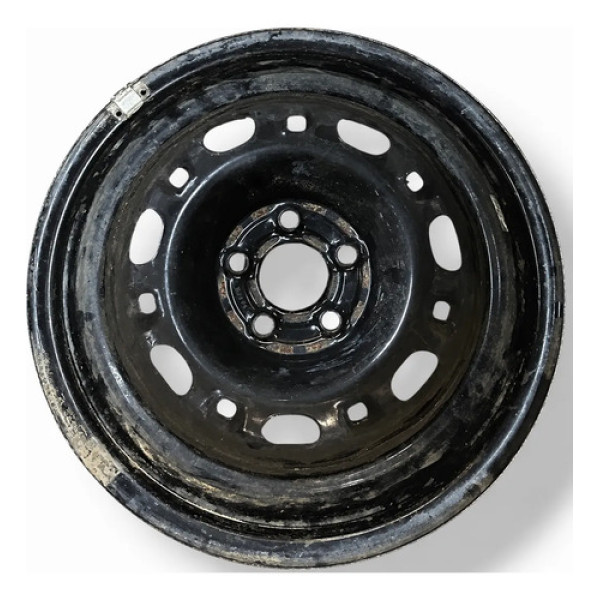 Roda Ferro Aro 14 5 Furos Volkswagen Golf Polo Fox Preto