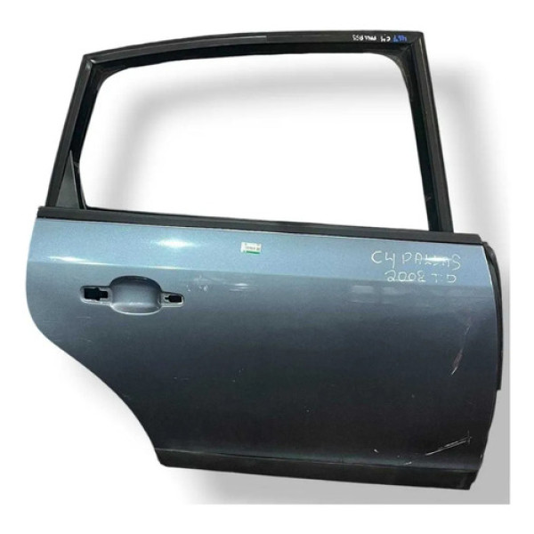 Porta Traseira Direita Citroen C4 Pallas 2008 2009 A 2013 Traseira Direito Cinza